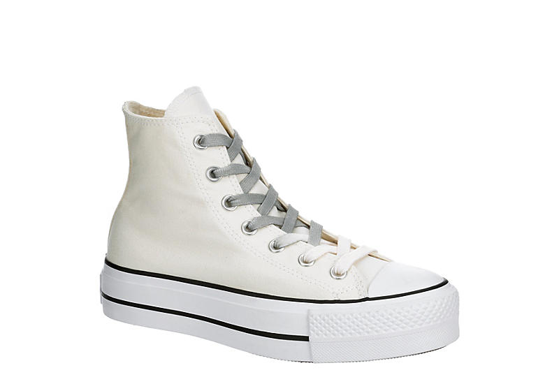 Off White Converse Womens Chuck Taylor All Star High Top Platform Sneaker |  Womens | Rack Room Shoes
