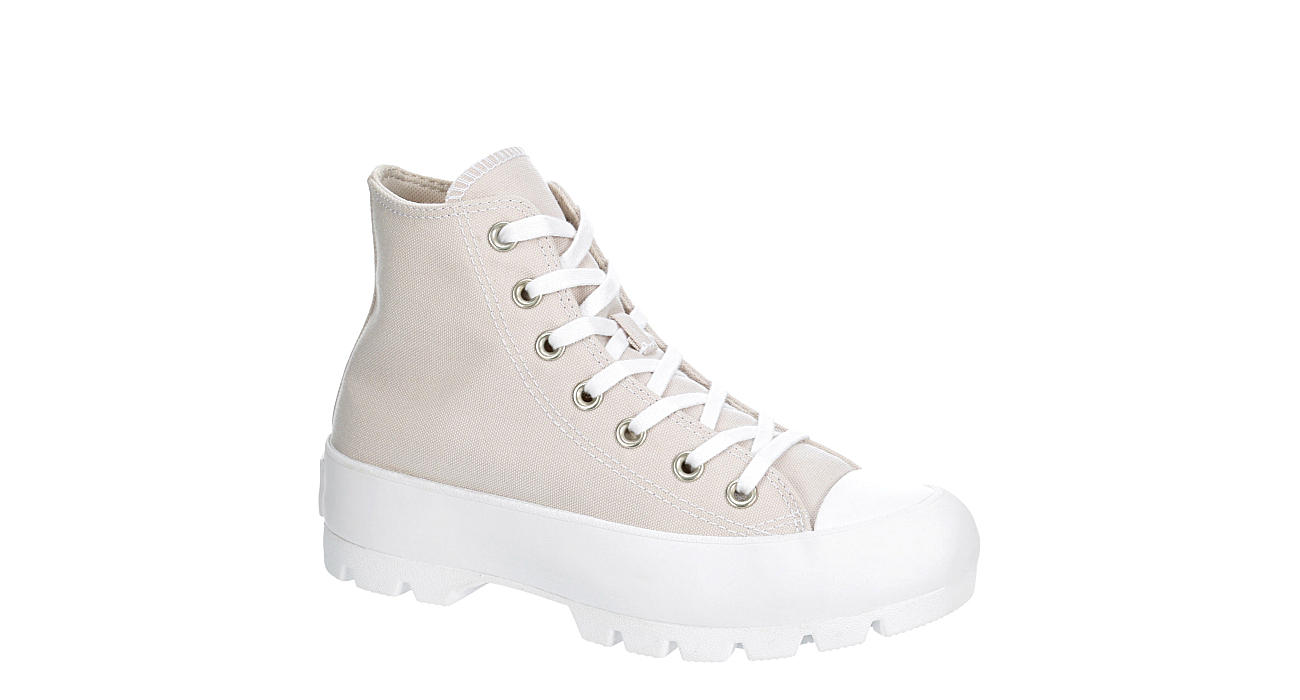Beige Converse Womens Chuck Taylor All Star Lugged High Top Sneaker |  Womens | Rack Room Shoes