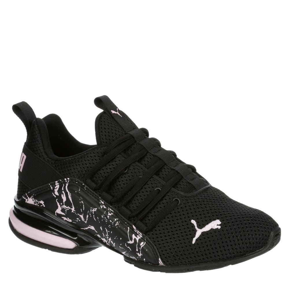 Puma Axelion Marble Womens Running 7 black-pink, Women's