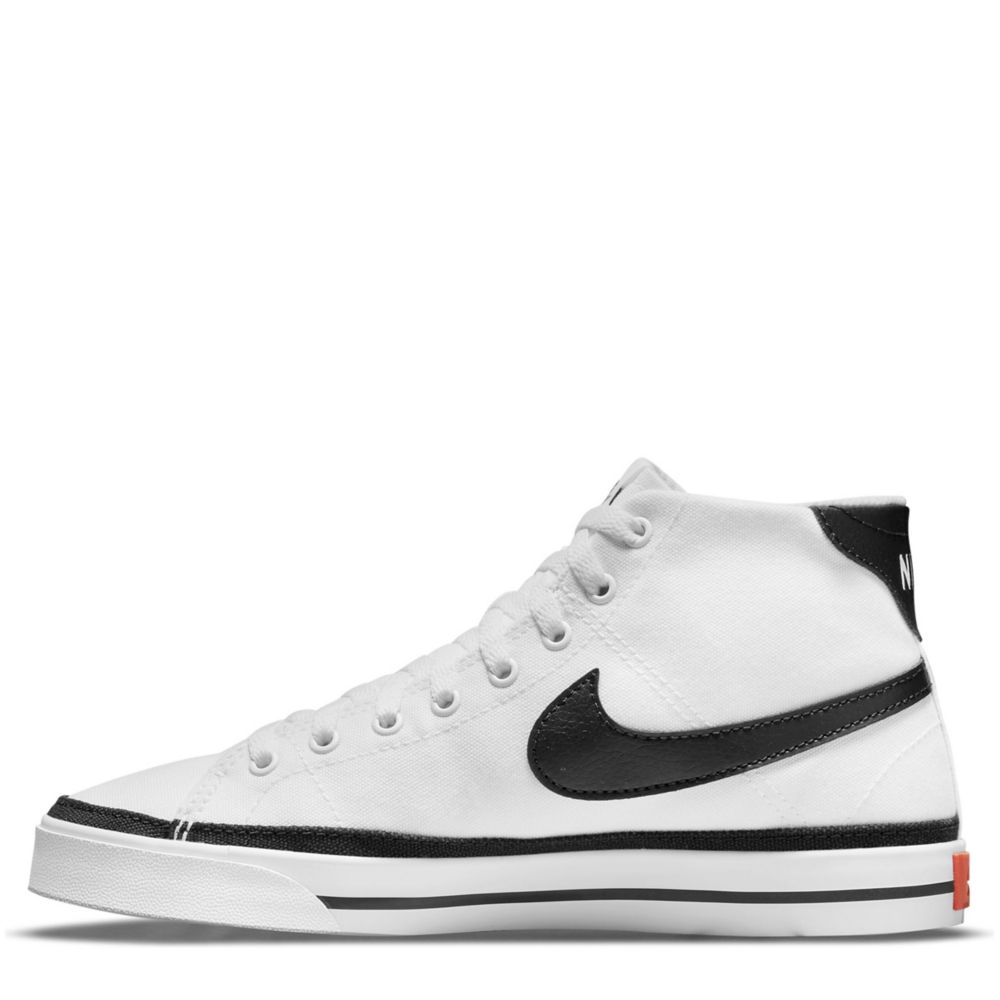 White Womens Court Legacy Mid Sneaker | Nike | Rack Room Shoes