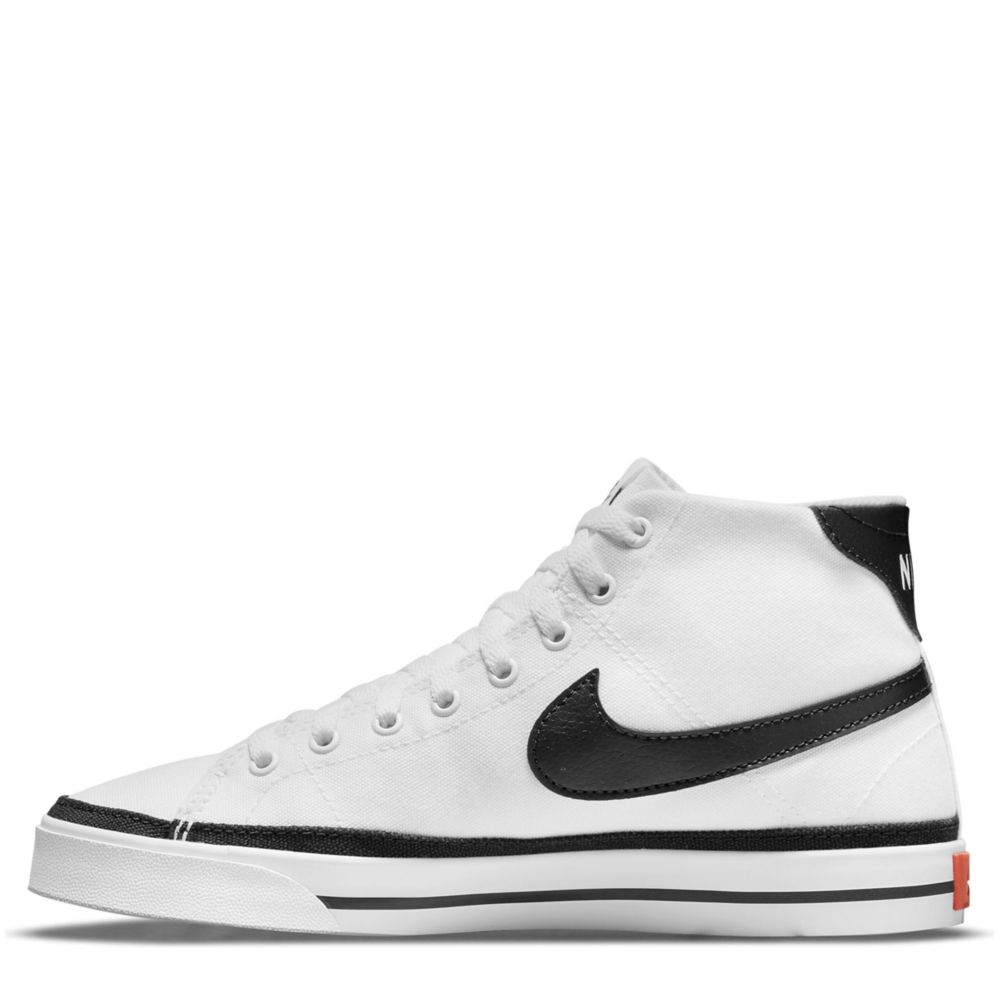 White Nike Womens Court Legacy Mid Sneaker Classics Rack Room Shoes