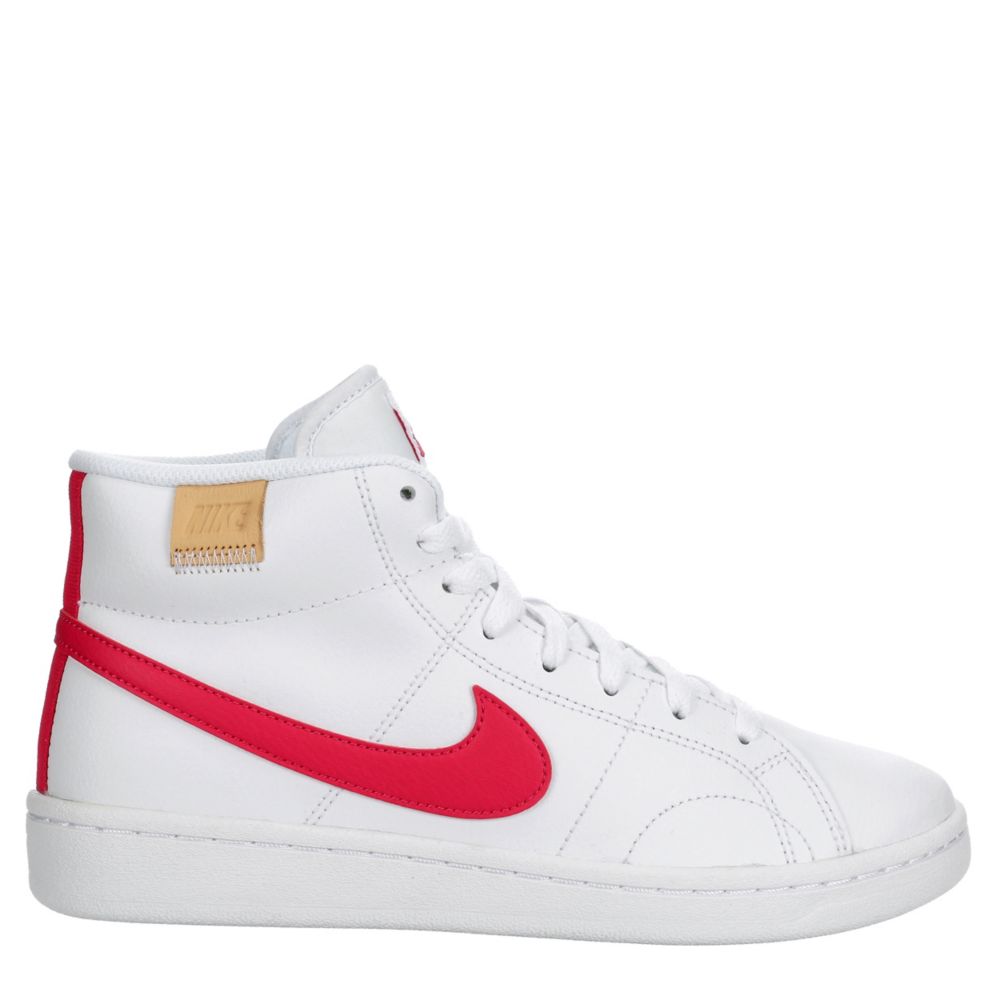 NIKE WOMENS COURT ROYALE 2 MID SNEAKER Color Pop