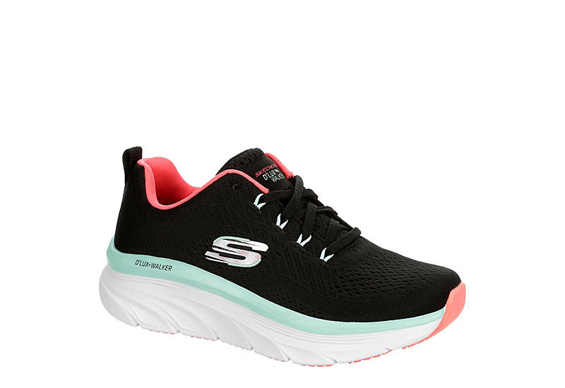 laten we het doen Bewust worden Graag gedaan Black Skechers Womens Dlux Fitness Running Shoes | Womens | Rack Room Shoes