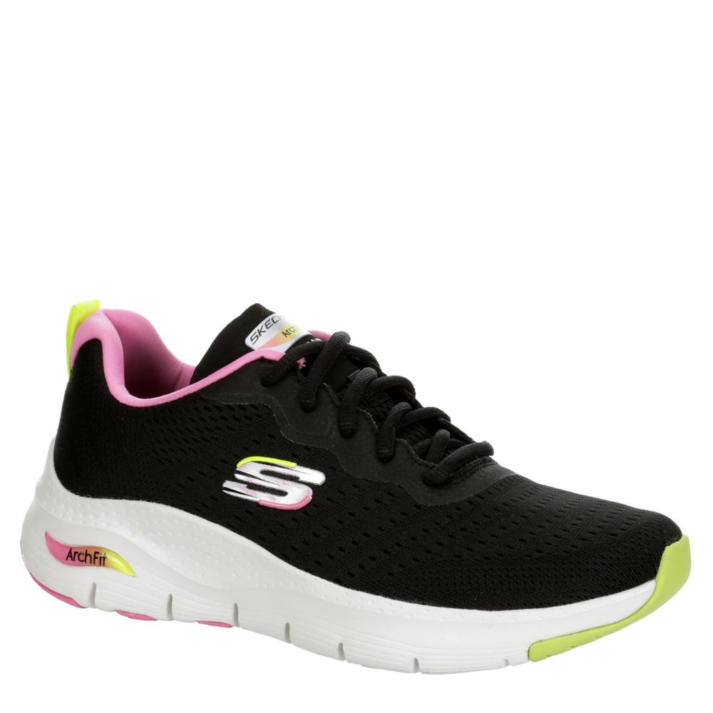 Black Skechers Womens Arch Fit Running Shoe | Womens | Rack Room Shoes