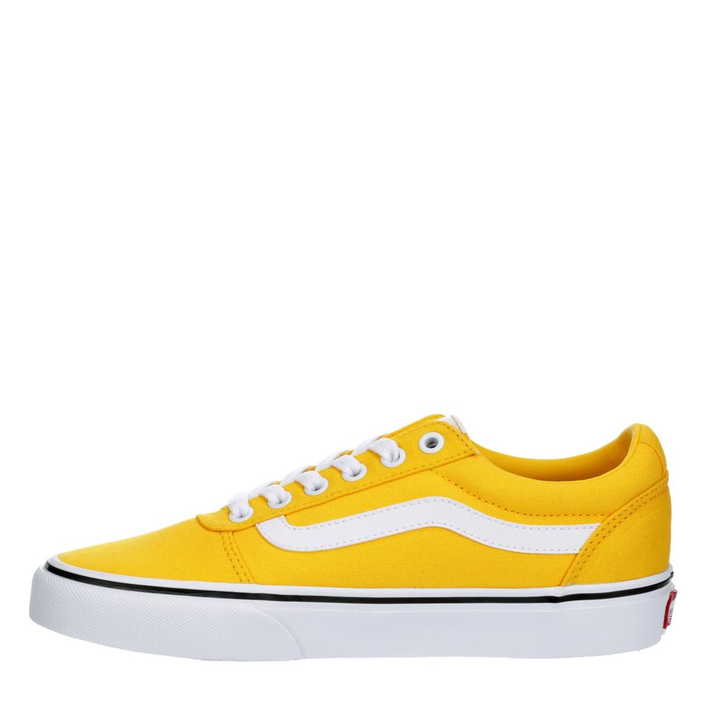low top yellow vans