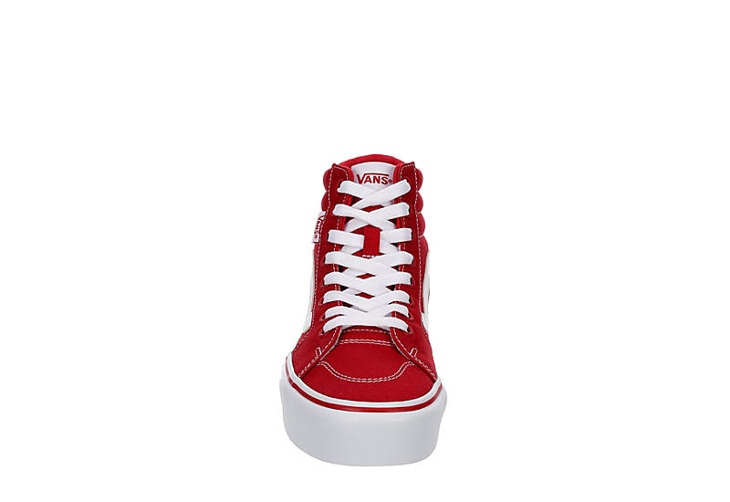 Red Vans Womens Filmore High Top Platform Sneaker | Womens | Rack Room Shoes