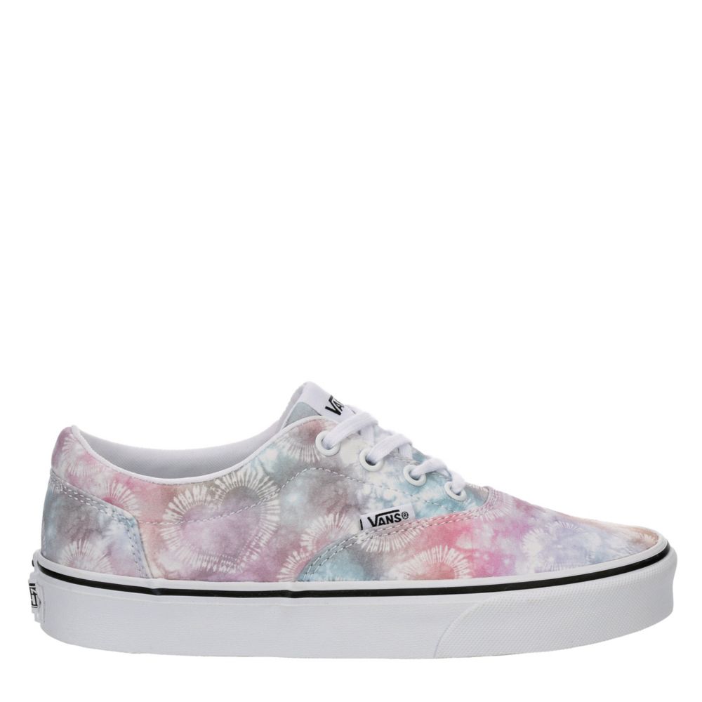 tie dye vans slip on womens