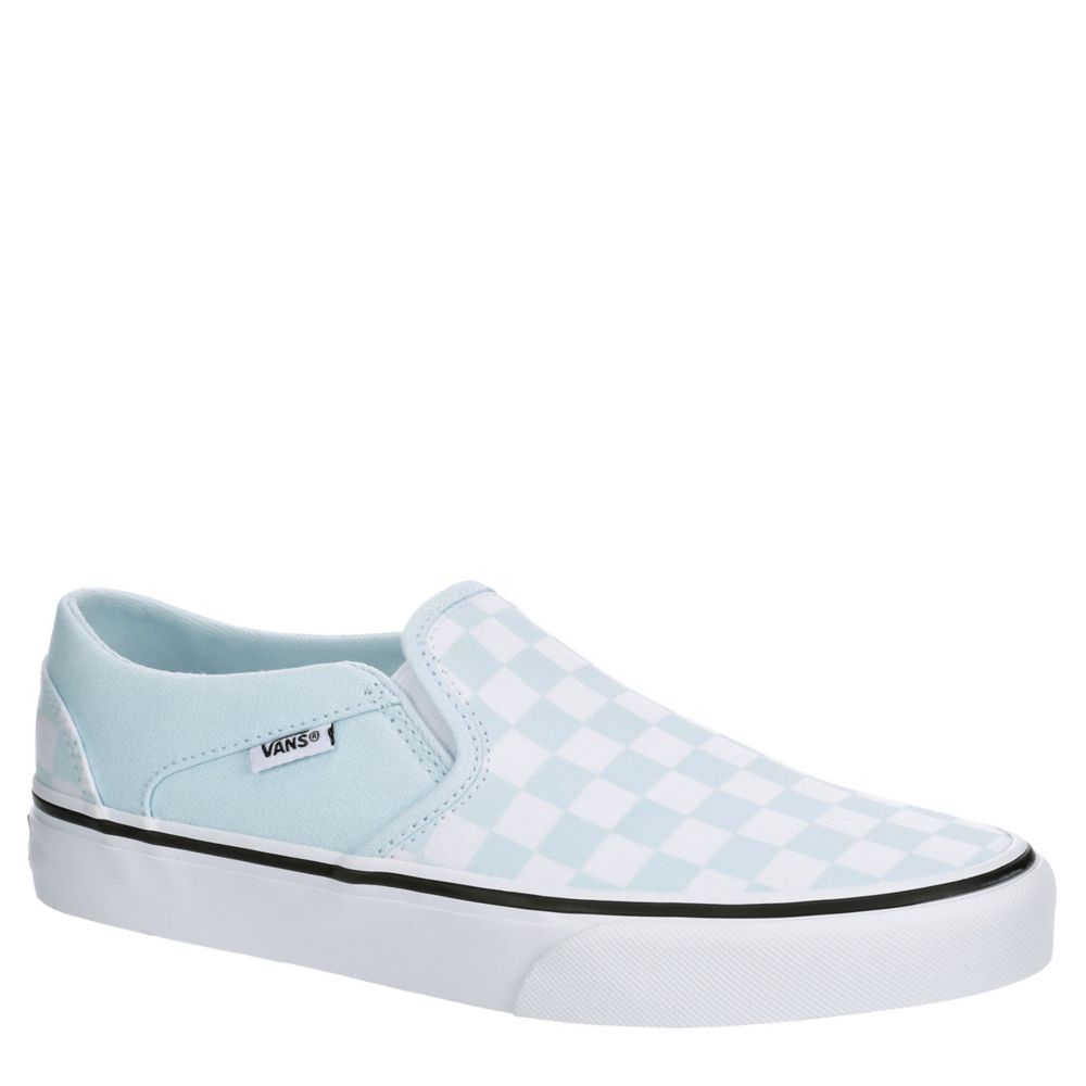 blue slipon vans
