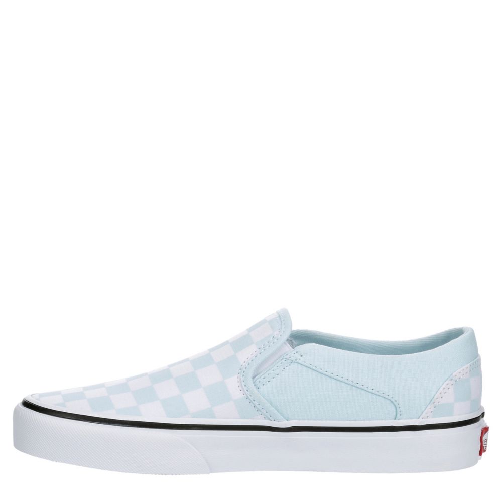 vans asher light blue