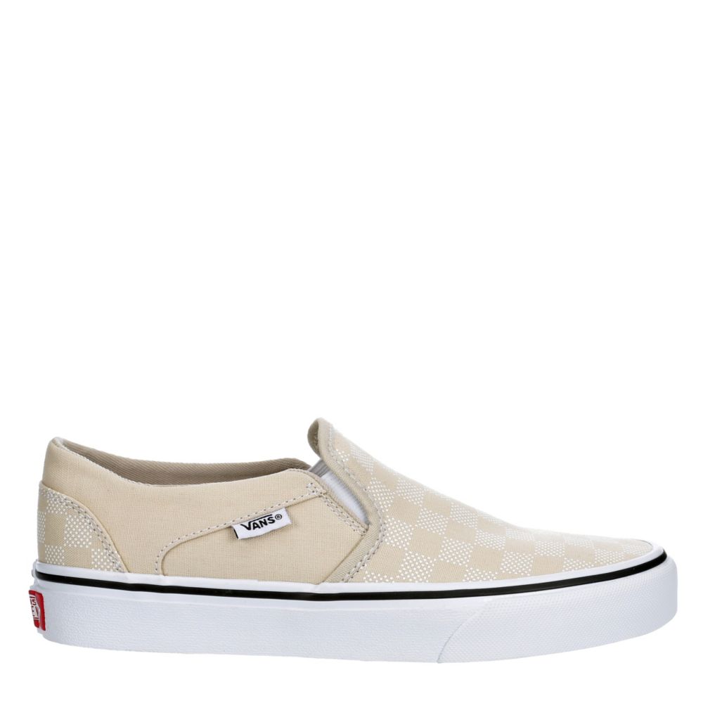 Tan vans slip ons sale