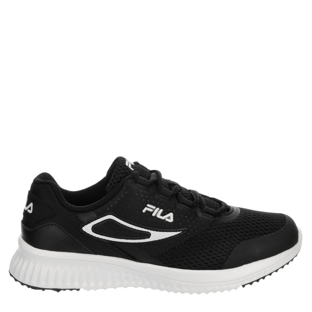 Fila Ladies' Trazoros Winspeed Lace-up Athletic Running Shoe (Black, 7.5) 