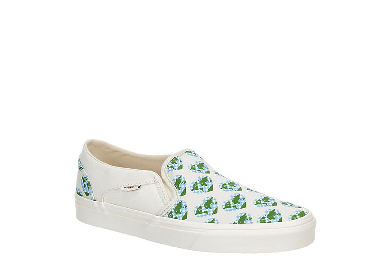 MULTICOLOR VANS Womens Asher Slip On Sneaker