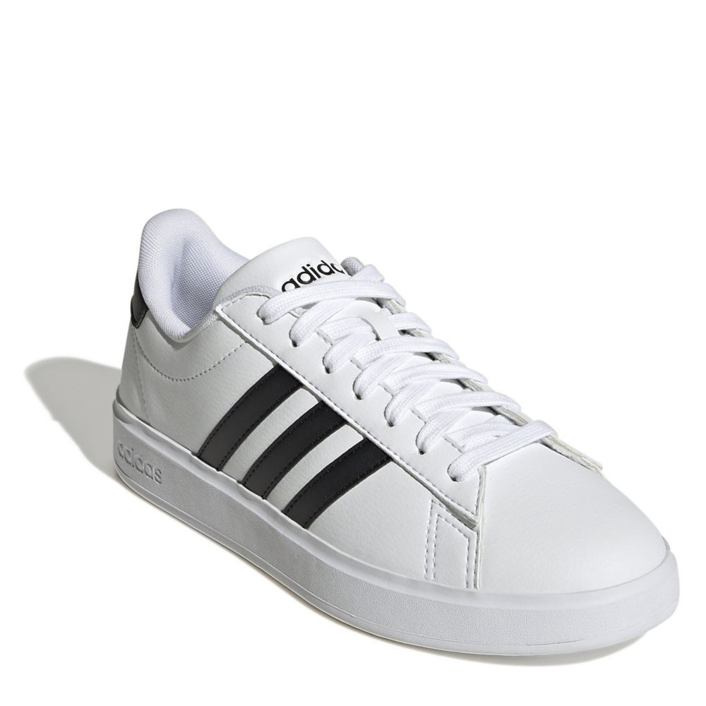 White Adidas Womens Grand Court 2.0 Sneaker | Rack Shoes