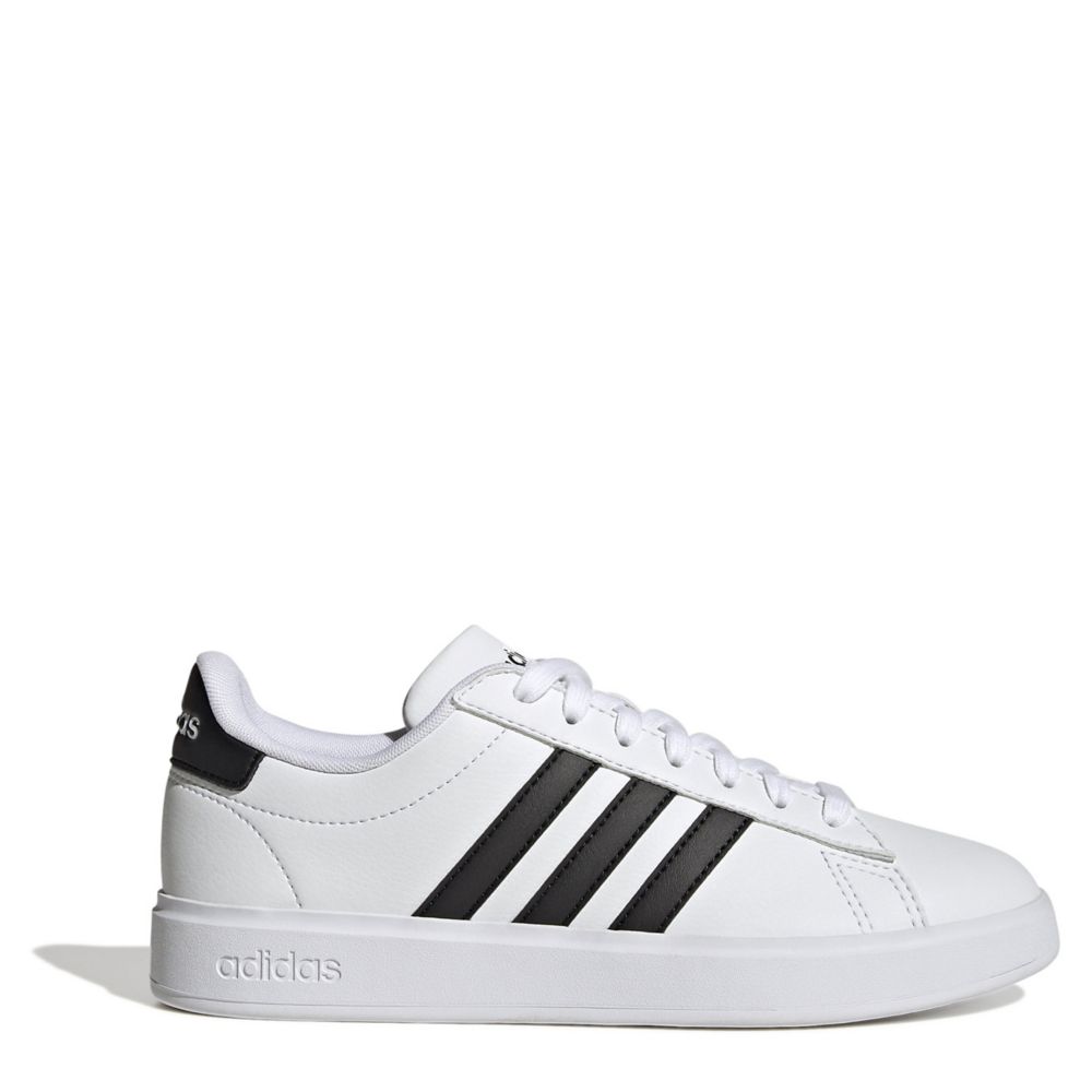 Womens adidas Superstar Athletic Shoe - White / Black