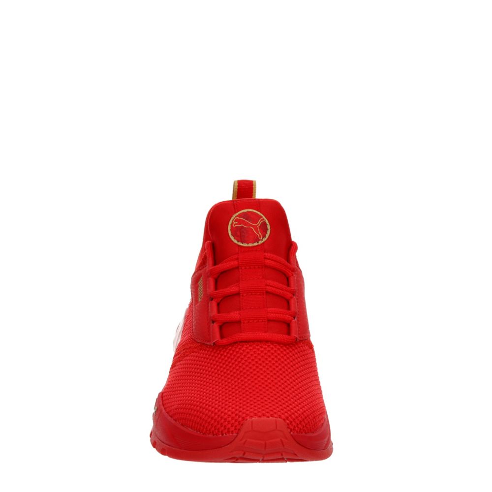 puma red sneakers for women