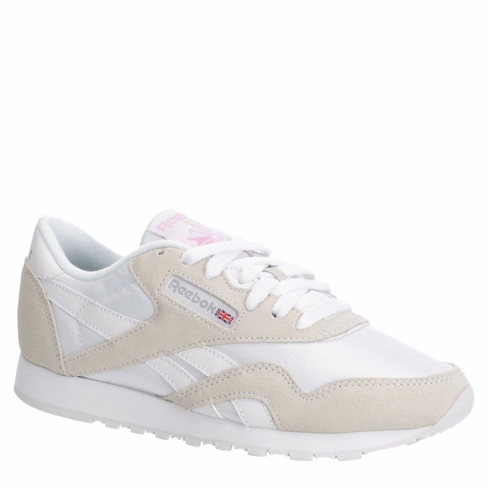 Cataract Gøre en indsats Tolkning White Reebok Womens Cl Nylon Sneaker | Womens | Rack Room Shoes