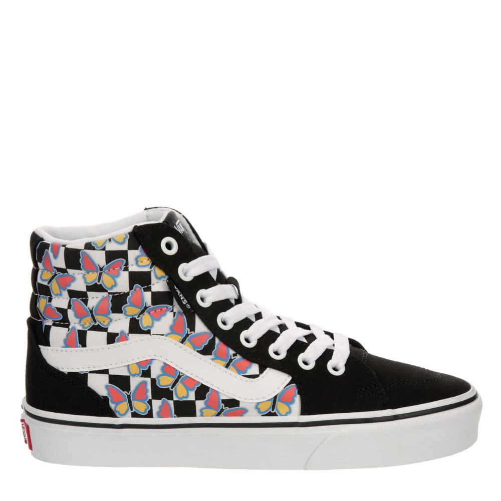 vans womens grey high top