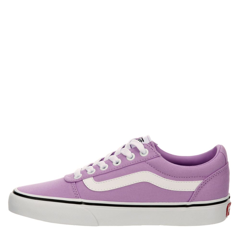 low top purple vans