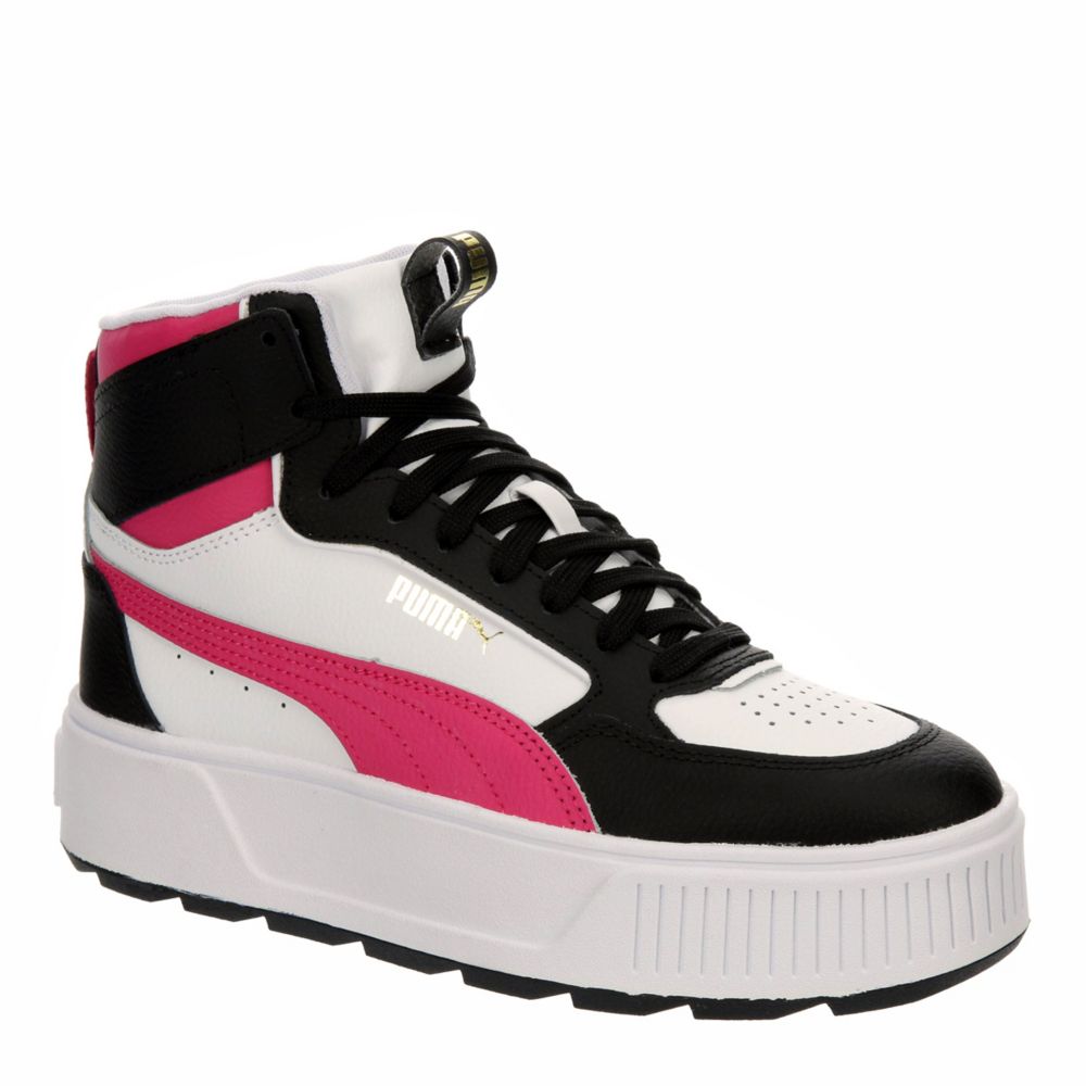 Puma high top shoes women's