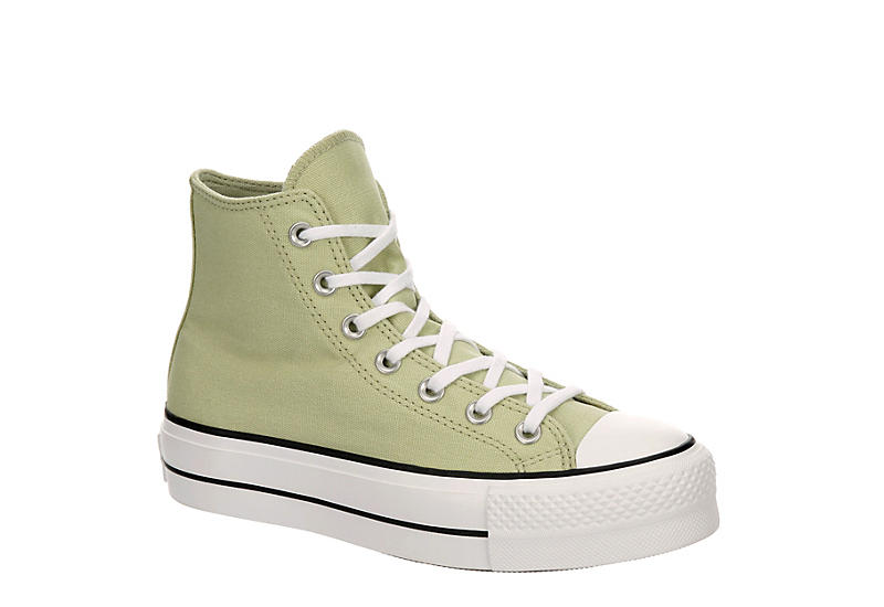 Olive Converse Womens Chuck Taylor All Star High Top Platform Sneaker |  Womens | Rack Room Shoes