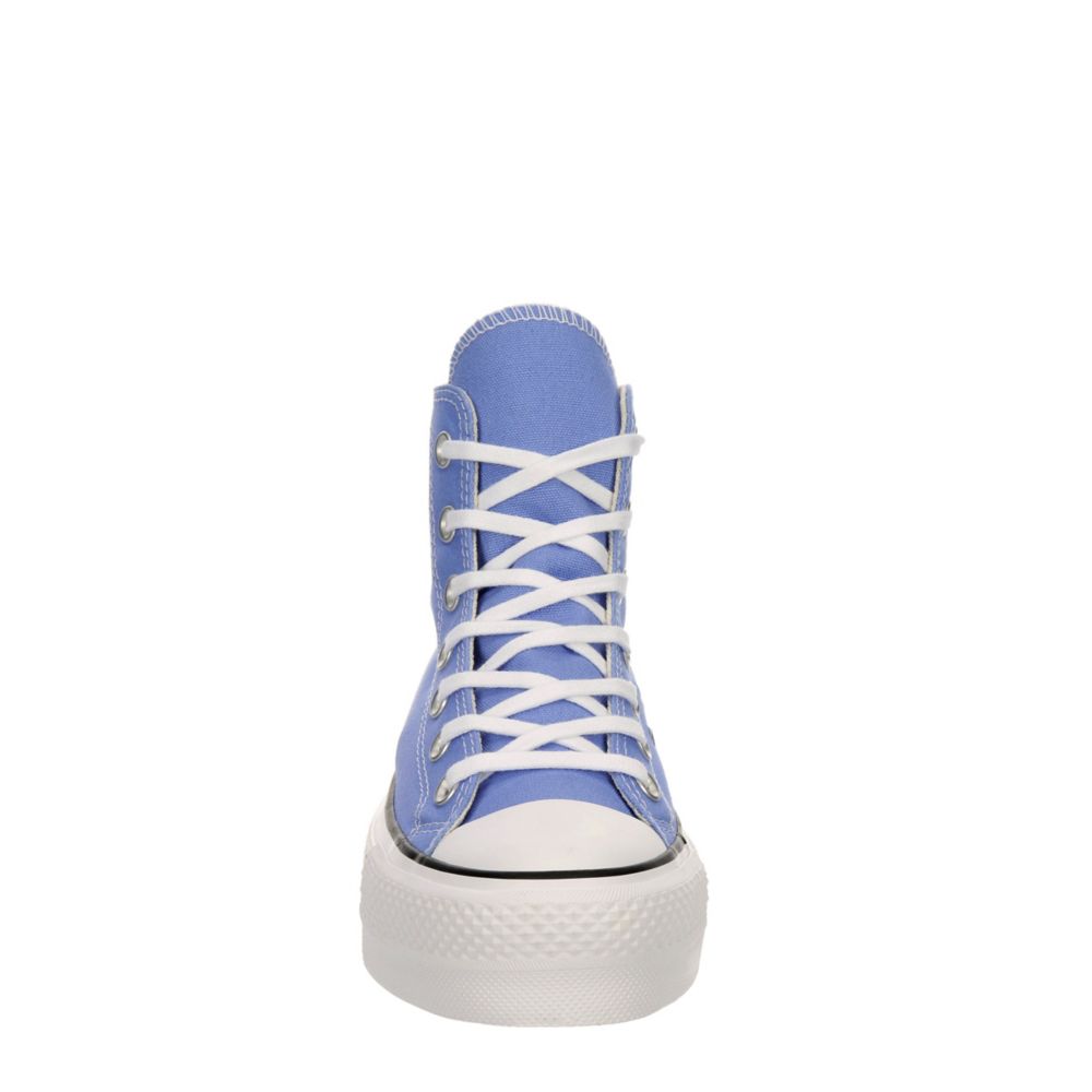krysantemum petulance Forladt Light Blue Converse Womens Chuck Taylor All Star High Top Platform Sneaker  | Womens | Rack Room Shoes
