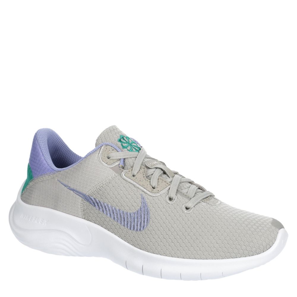 Silver Nike Womens Flex Run 11 Next Nature Running Shoe | Sustainable Material | Rack Shoes