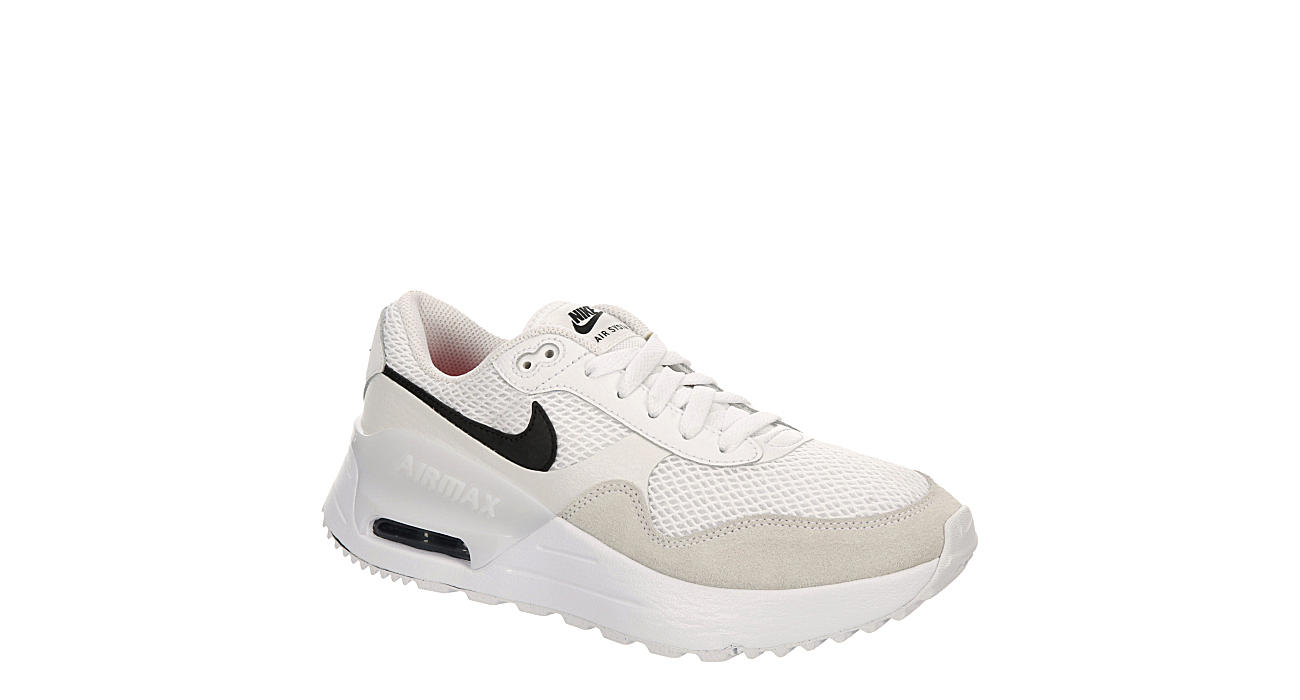 White Nike Womens Air Max Systm Sneaker | | Rack Room Shoes