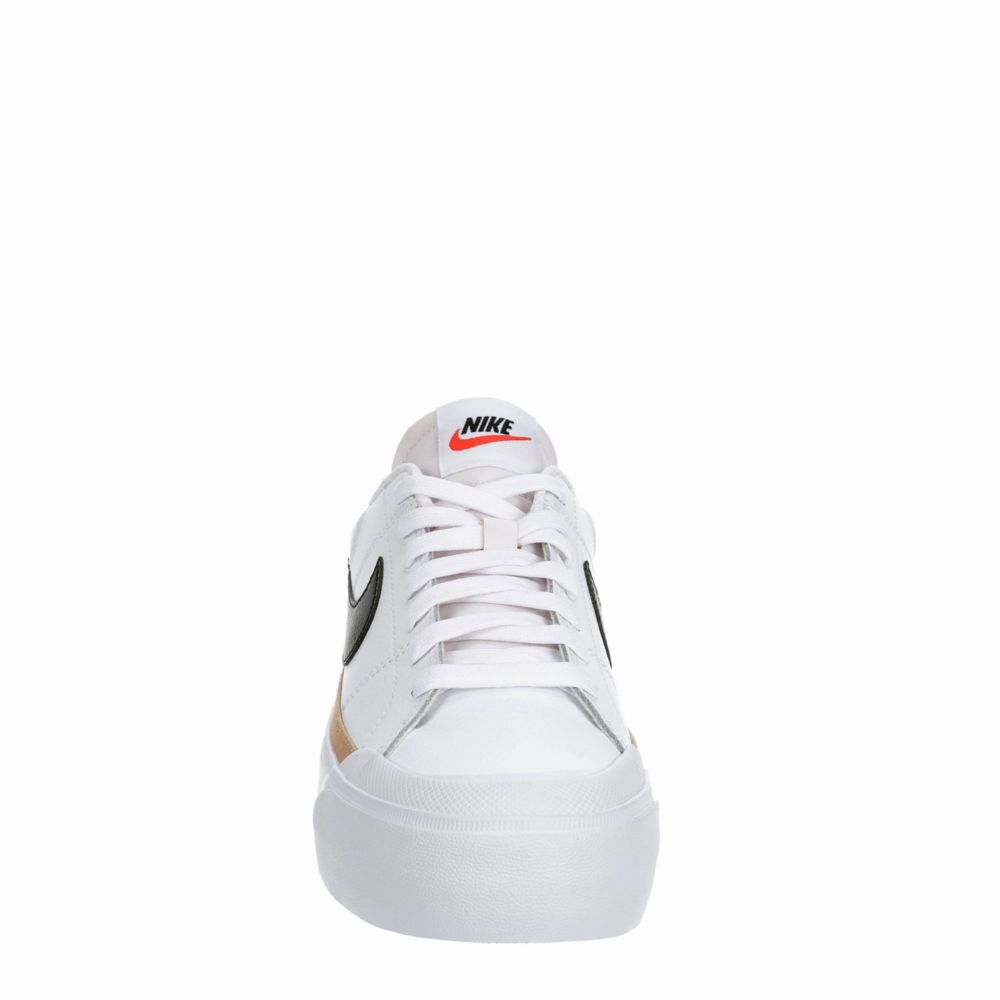 White Womens Court Legacy Lift Sneaker | Nike | Rack Room Shoes | Sneaker low