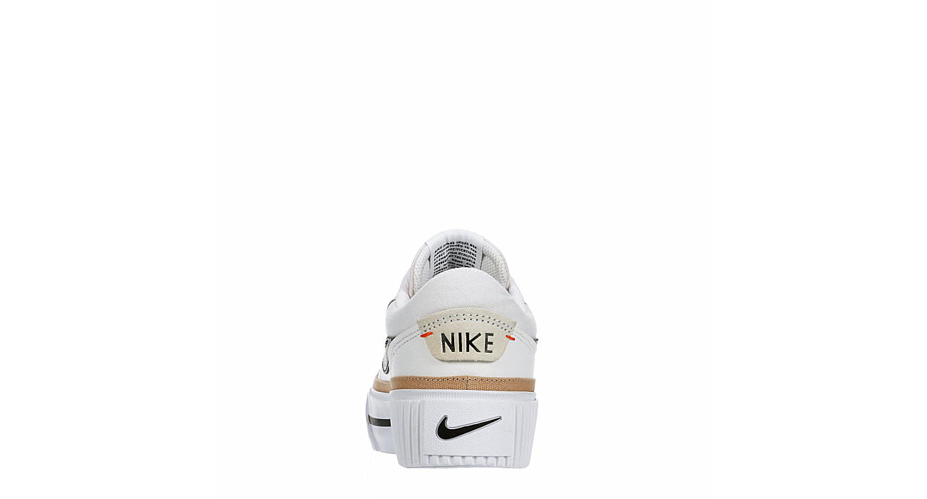 Nike Womens Court Legacy Lift Sneaker - White