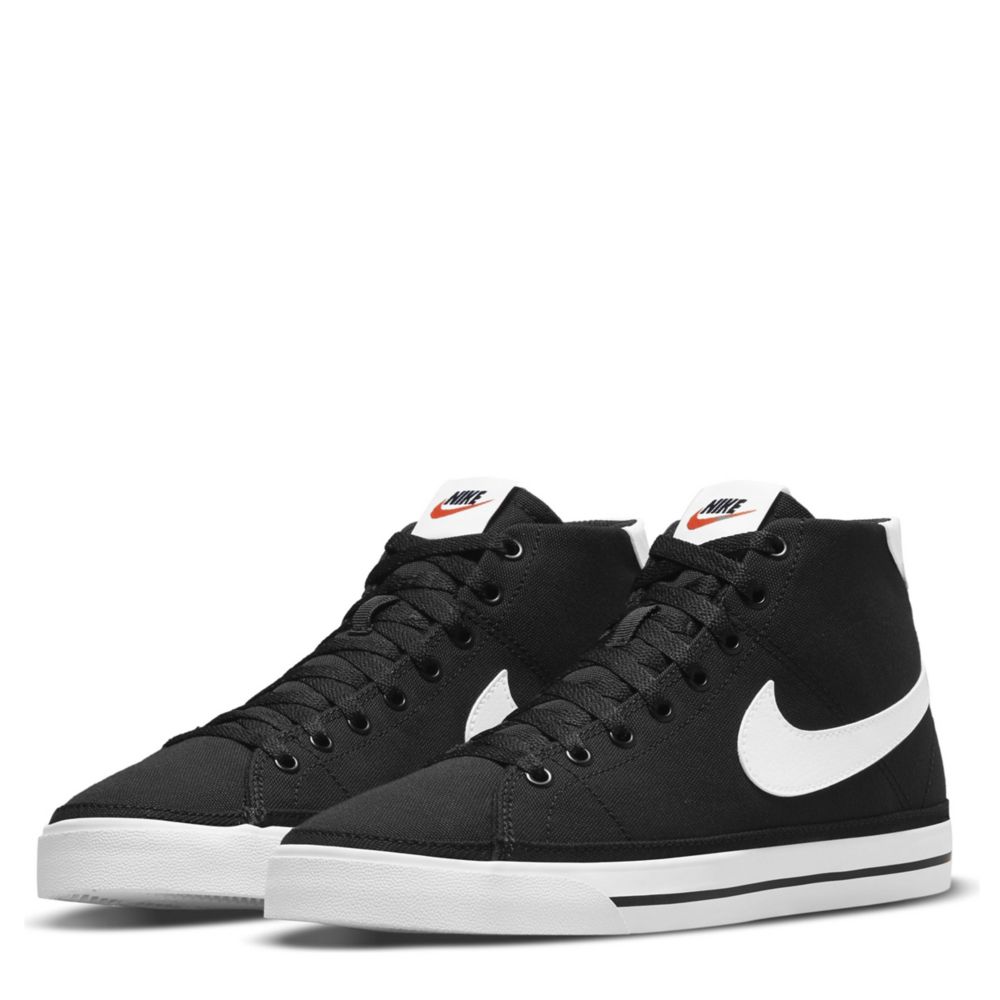 maorí Fondos Discutir Black Nike Womens Court Legacy Mid Sneaker | Classics | Rack Room Shoes