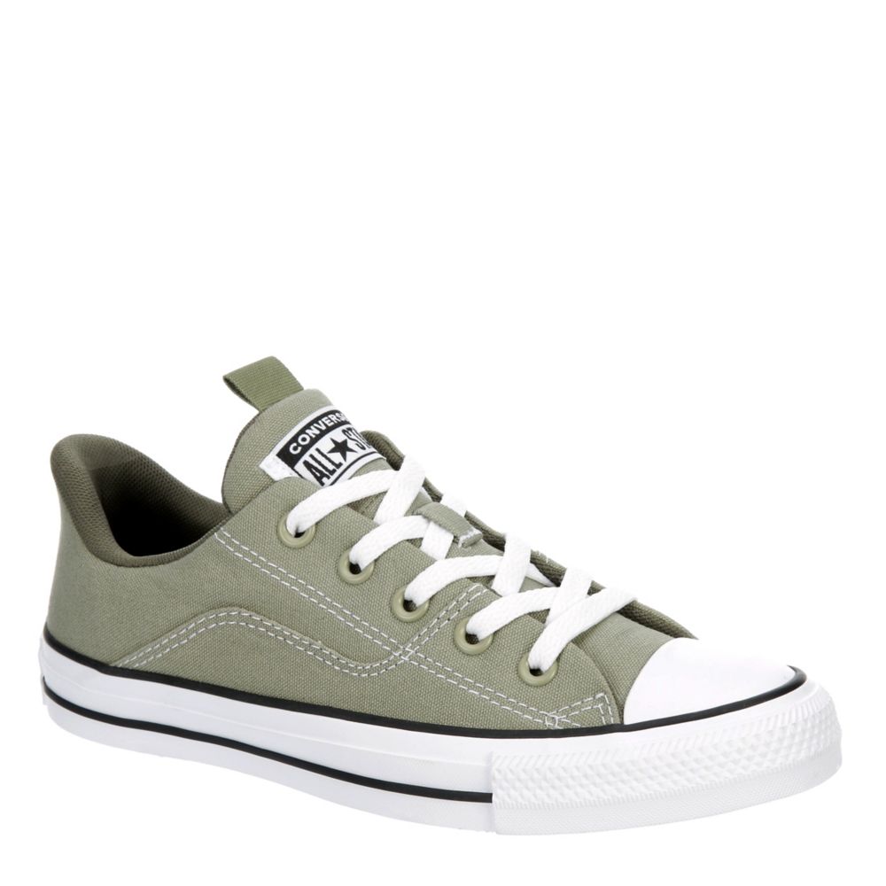 Olive Converse Womens Taylor All Star Rave Sneaker | Womens | Rack Room Shoes