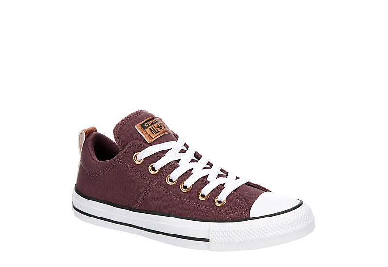 het formulier Staren kaping Wine Converse Womens Chuck Taylor All Star Madison Forest Glam Sneaker |  Womens | Rack Room Shoes