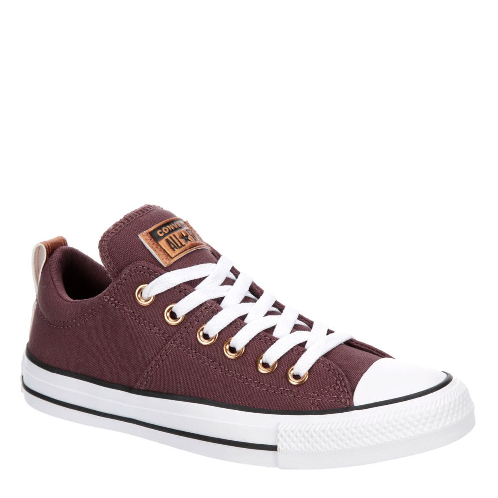 solo Dramaturgo Normalización Wine Converse Womens Chuck Taylor All Star Madison Forest Glam Sneaker |  Womens | Rack Room Shoes