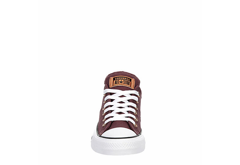 Wine Converse Womens Chuck Taylor All Star Madison Forest Glam Sneaker |  Womens | Rack Room Shoes