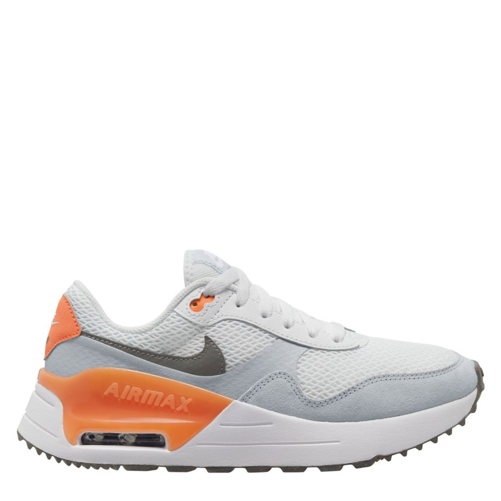 Nike air max outlet blanche et orange