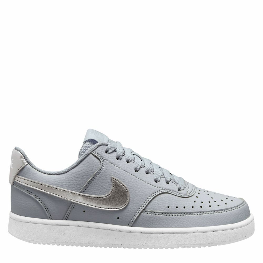 Pale Blue Nike Womens Court Vision Low Next Nature Sneaker, Sustainable  Material