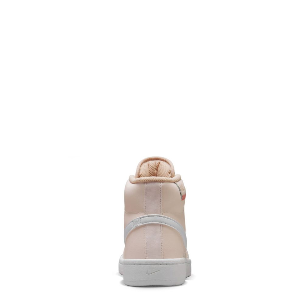 Pale Pink Womens Court Royale 2 Mid Sneaker, Nike