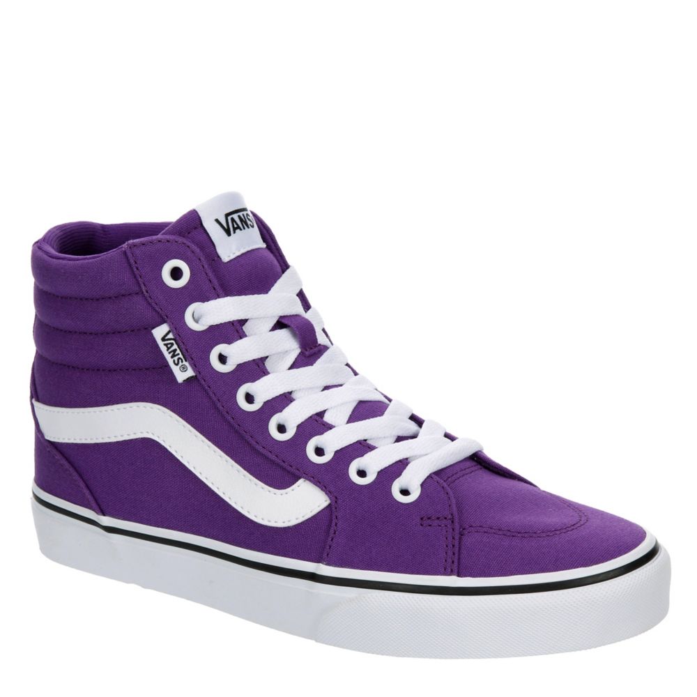 high top purple vans