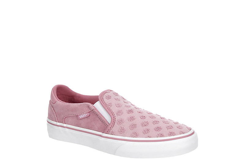 Pink Vans Womens Asher Slip On Sneaker | Womens | Rack Room Shoes