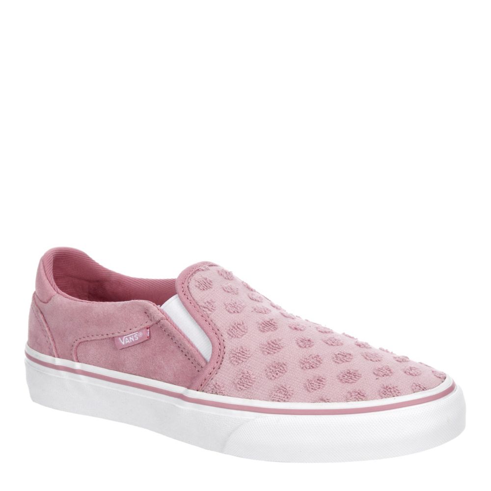 Tragisch balkon Op de kop van Pink Vans Womens Asher Slip On Sneaker | Womens | Rack Room Shoes