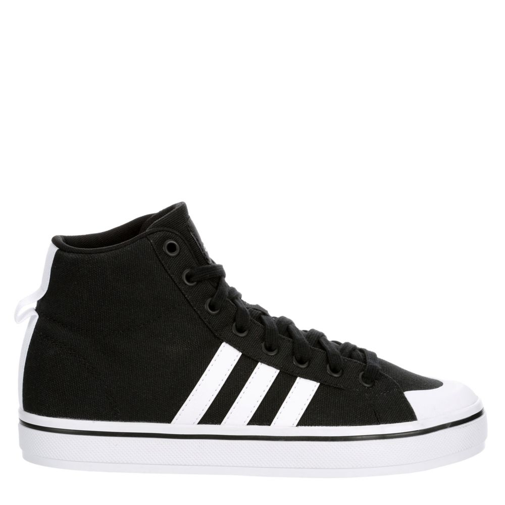 rodar autopista Dibujar Black Adidas Womens Bravada 2.0 Mid Sneaker | Black & White | Rack Room  Shoes