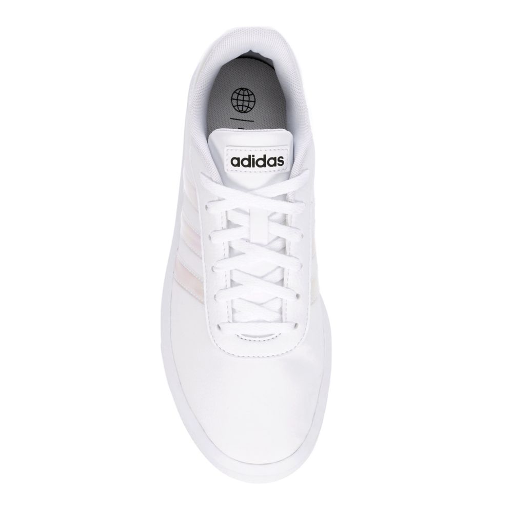 White adidas outlet ladies trainers