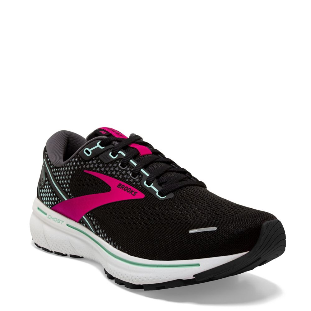 Black Brooks Womens Ghost 14 Running Shoe | Womens | Rack Room Shoes