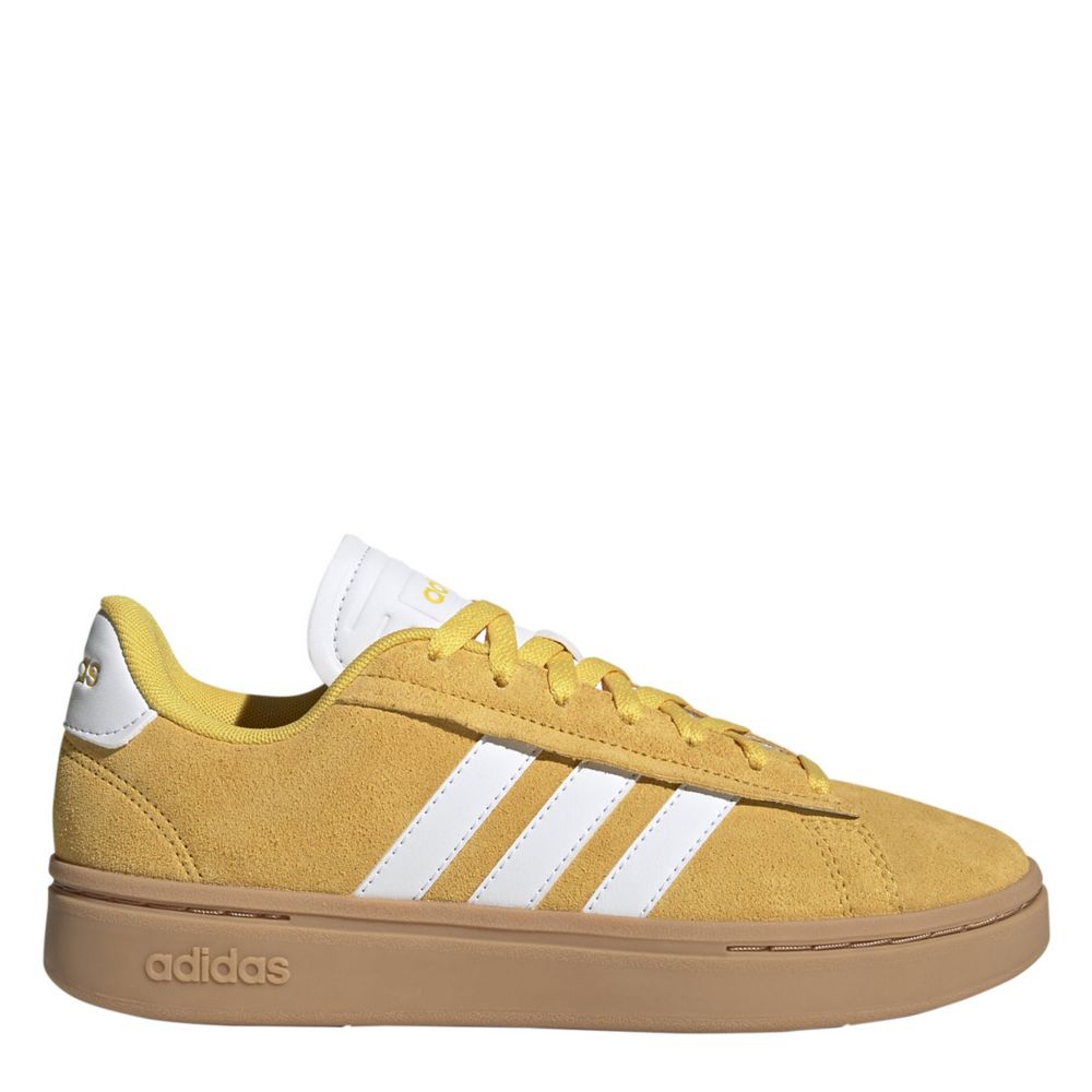 Zwerver Site lijn verteren Gold Adidas Womens Grand Court Alpha Sneaker | Color Pop | Rack Room Shoes