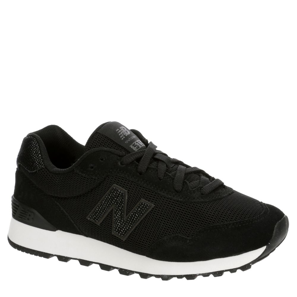 New balance black sneakers women hotsell