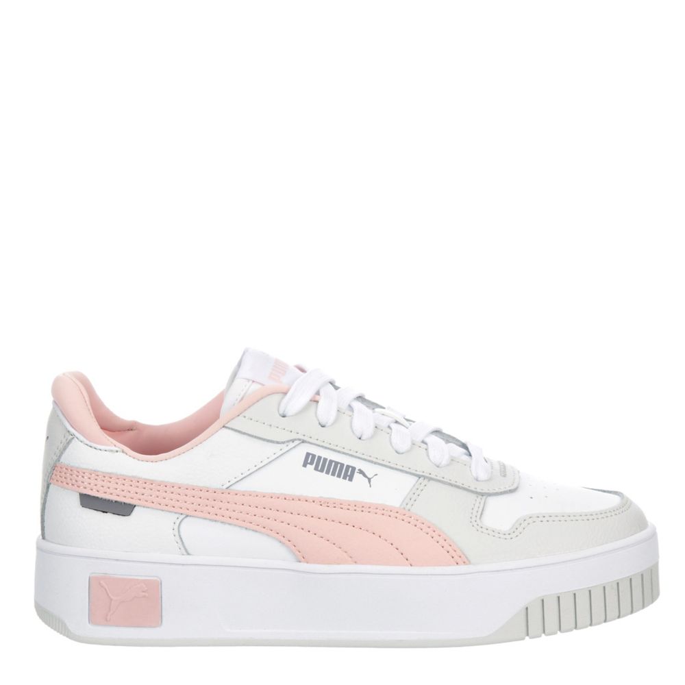 Pink and white womens cheap puma shoes