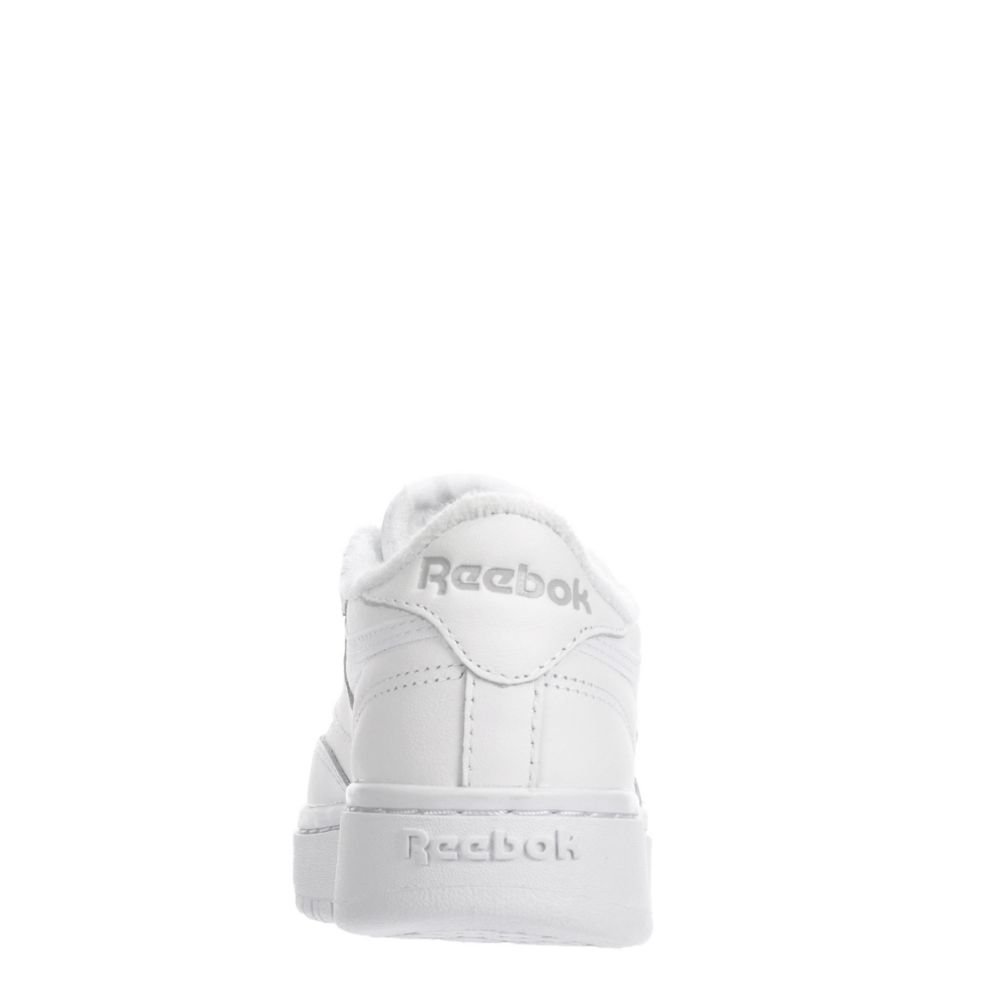 White Womens Club C Double Sneaker, Reebok