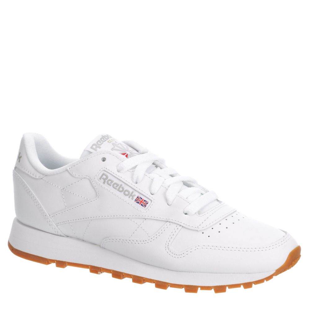 | Womens White Leather Shoes Sneaker Reebok Rack Classic Room |