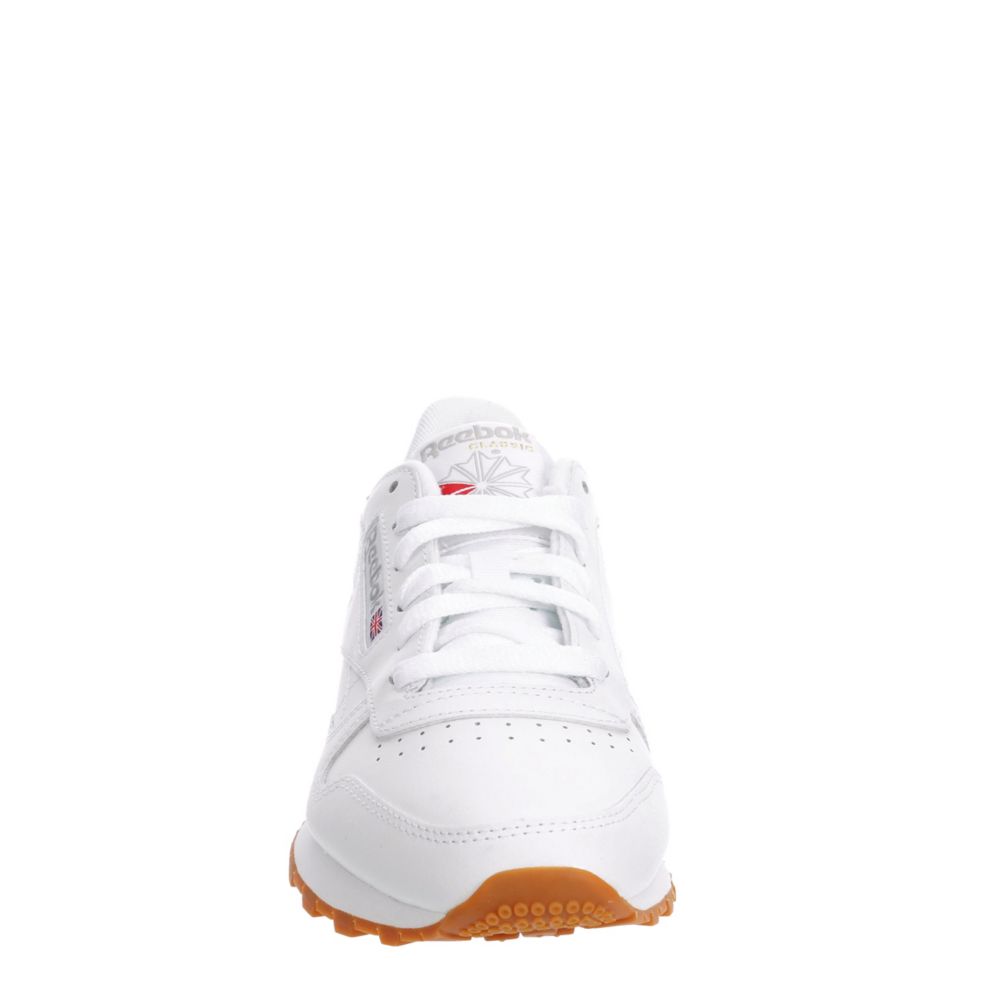 White Womens Classic Leather Rack | Reebok | Shoes Room Sneaker