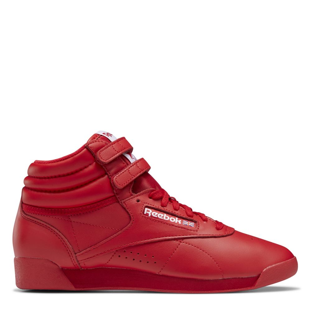 Womens on sale red reeboks